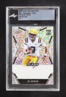 Joe Burrow 2020 Leaf Flash Draft Prismatic Silver Pre-Production Proof RC #1/1 at PristineAuction.com