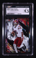 Jayden Daniels 2024 Finest #167 RC (CGC 9.5) at PristineAuction.com