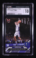 Cooper Flagg 2024-25 Bowman University Now #1 RC (CGC 10) at PristineAuction.com
