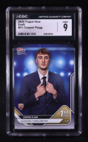 Cooper Flagg 2025-26 Topps Now #D1 RC (CGC 9) at PristineAuction.com