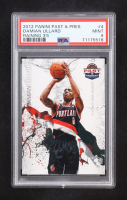 Damian Lillard 2012-13 Panini Past & Present Raining 3's #4 RC (PSA 9) at PristineAuction.com