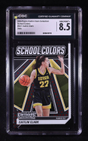 Caitlin Clark 2024 Panini Caitlin Clark Collection Contenders School Colors Dots #SC1 RC (CGC 8.5) at PristineAuction.com