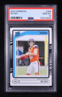 Bo Nix 2024 Panini Donruss Rated Rookie #369 RC (PSA 10) at PristineAuction.com
