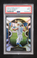 Justin Herbert 2020 Select Prizm Silver #44 RC (PSA 9) at PristineAuction.com