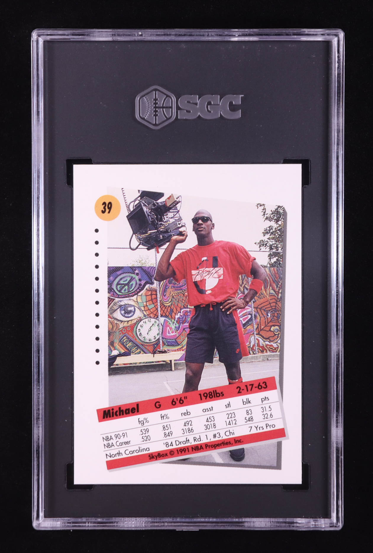Michael Jordan 1991-92 SkyBox #39 (SGC 9.5) at PristineAuction.com Michael Jordan 1991-92 SkyBox #39 (SGC 9.5) at PristineAuction.com