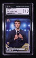 Cooper Flagg 2025-26 Topps Now #D1 RC (CGC 10) at PristineAuction.com