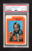 B.A. Baracus 1983 Topps The A-Team Stickers #1 (PSA 8) at PristineAuction.com