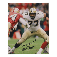 Willie Roaf Signed Saints 8x10 Photo Inscribed "HOF 2012" (Schwartz) at PristineAuction.com