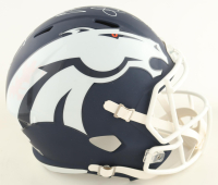 TJ Ward, Aqib Talib, & Chris Harris Jr. Signed Broncos Full-Size AMP Alternate Speed Helmet Inscribed "SB 50 Champs!"(JSA & Beckett) at PristineAuction.com