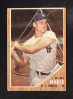 Roger Maris 1962 Topps #1 at PristineAuction.com