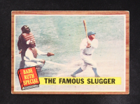 Babe Ruth 1962 Topps #138 Special 4 / The Famous Slugger at PristineAuction.com