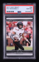 Patrick Mahomes II 2017 Leaf Draft #56 RC (PSA 10) at PristineAuction.com