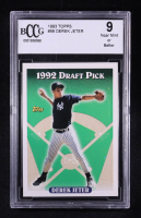 Derek Jeter 1993 Topps #98 RC (BCCG 9) at PristineAuction.com
