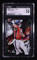 Bo Nix 2024 Finest #63 RC (CGC 10) at PristineAuction.com