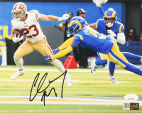 Christian McCaffrey Signed 49ers 8x10 Photo (JSA) at PristineAuction.com