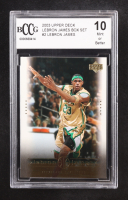 LeBron James 2003 Upper Deck LeBron James Box Set #2 RC / State Champs (BCCG 10) at PristineAuction.com