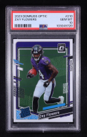 Zay Flowers 2023 Donruss Optic #210 RR RC (PSA 10) at PristineAuction.com