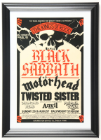 1983 Black Sabbath Custom Framed Concert Poster at PristineAuction.com