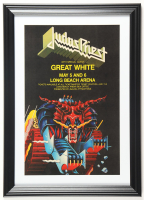1984 Judas Priest Custom Framed Concert Poster at PristineAuction.com