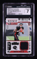 Michael Penix Jr. 2024 Panini Contenders Rookie Ticket Swatches Variations #31 RC (CGC 7) at PristineAuction.com