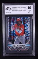 Elly De La Cruz 2024 Bowman Sterling #BSR6 RC (BCCG 10) at PristineAuction.com