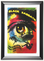 1971 Black Sabbath Custom Framed Concert Poster at PristineAuction.com