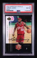 LeBron James 2004-05 Upper Deck Rivals Box Set Gold #7 (PSA 8) at PristineAuction.com