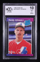 Randy Johnson 1989 Rated Rookie #42 RC (BCCG 10) at PristineAuction.com
