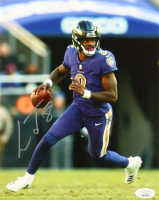 Lamar Jackson Signed Ravens 8x10 Photo (JSA) at PristineAuction.com