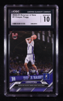 Cooper Flagg 2024-25 Bowman University Now #1 RC (CGC 10) at PristineAuction.com