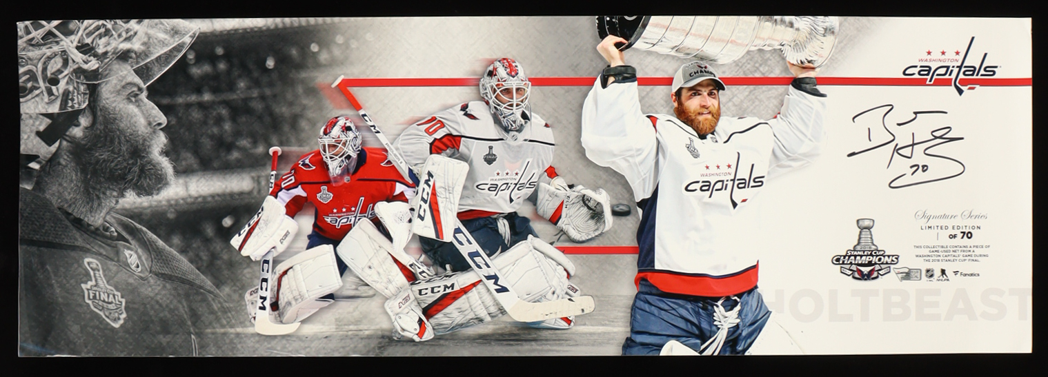 Braden Holtby Signed LE Capitals 10x30 Photo (Fanatics) at PristineAuction.com Braden Holtby Signed LE Capitals 10x30 Photo (Fanatics) at PristineAuction.com