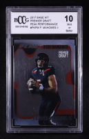 Patrick Mahomes II 2017 Sage Hit Premier Draft Peak Performance #PKPM RC (BCCG 10) at PristineAuction.com