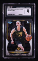 Caitlin Clark 2022-23 Bowman Chrome University #50 RC (CGC 9) at PristineAuction.com