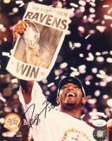 Ray Lewis Signed Ravens 8x10 Photo (JSA) at PristineAuction.com