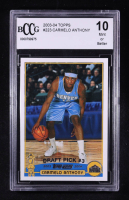 Carmelo Anthony 2003-04 Topps #223 RC (BCCG 10) at PristineAuction.com