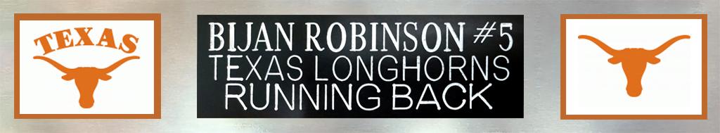 Bijan Robinson Signed Custom Framed Jersey Display (Beckett) at PristineAuction.com Bijan Robinson Signed Custom Framed Jersey Display (Beckett) at PristineAuction.com