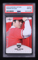 Shohei Ohtani 2018 Leaf Ohtani Baseball #LB01 RC (PSA 8) at PristineAuction.com