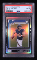 Caleb Williams 2024 Donruss Optic Holo #201 RR RC (PSA 8) at PristineAuction.com