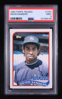 Deion Sanders 1989 Topps Traded #110T RC (PSA 9) at PristineAuction.com