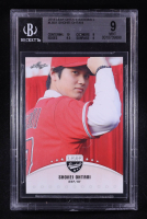 Shohei Ohtani 2018 Leaf Ohtani Baseball #LB01 RC (BGS 9) at PristineAuction.com