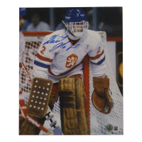 Dominik Hasek Signed Team Czech 8x10 Photo (Beckett) at PristineAuction.com