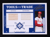Lou Brock 2004 Absolute Memorabilia Tools of the Trade Blue #TT81 #109/250 at PristineAuction.com