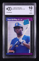 Ken Griffey Jr. 1989 Donruss Rated Rookie #33 RC (BCCG 10) at PristineAuction.com