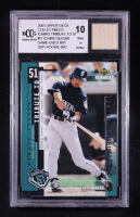 Ichiro Suzuki 2001 Upper Deck Collectibles Ichiro Tribute to 51 Game-Used Bat #I1 RC (BCCG 10) at PristineAuction.com