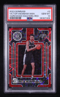 Victor Wembanyama 2023-24 Donruss Hardwood Masters Red #3 RC (PSA 10) at PristineAuction.com
