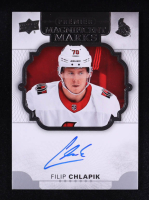 Filip Chlapik 2017-18 Upper Deck Premier Magnificent Marks #MMFC at PristineAuction.com