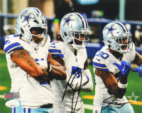 Trevon Diggs & Juanyeh Thomas Signed Cowboys 8x10 Photo (JSA) at PristineAuction.com