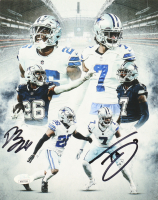 DaRon Bland & Trevon Diggs Signed Cowboys 8x10 Photo (JSA) at PristineAuction.com
