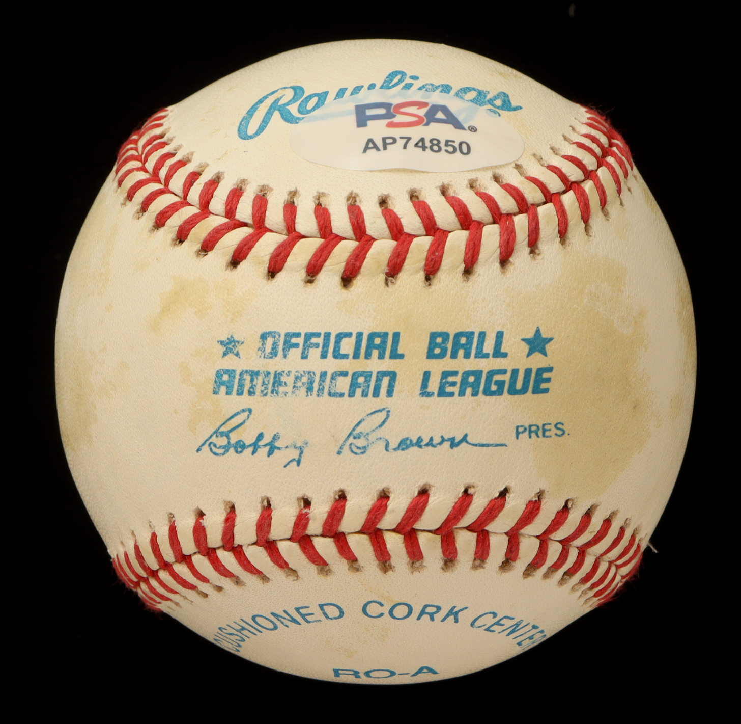 Nolan Ryan Signed OAL Baseball With Wood Display Case (PSA) at PristineAuction.com Nolan Ryan Signed OAL Baseball With Wood Display Case (PSA) at PristineAuction.com