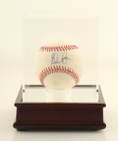 Nolan Ryan Signed OAL Baseball With Wood Display Case (PSA) at PristineAuction.com